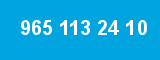 965 113 24 10